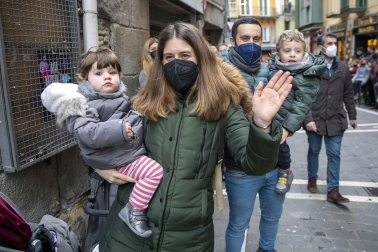 Los Reyes Magos, en el Ayuntamiento de Pamplona