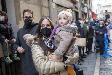 Los Reyes Magos, en el Ayuntamiento de Pamplona