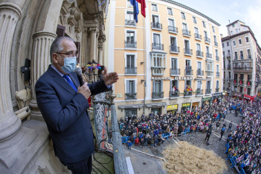 Los Reyes Magos, en el Ayuntamiento de Pamplona