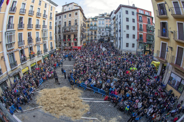 Los Reyes Magos, en el Ayuntamiento de Pamplona