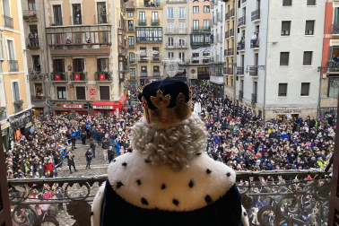 Los Reyes Magos, en el Ayuntamiento de Pamplona