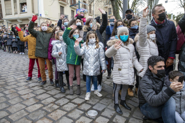 Los Reyes Magos, en el Ayuntamiento de Pamplona