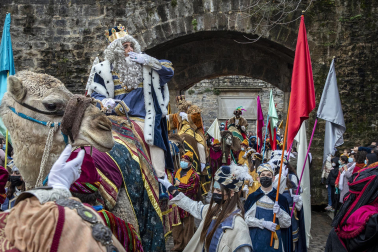 Los Reyes Magos, en el Ayuntamiento de Pamplona