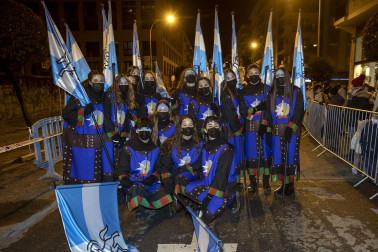 Las calles de Pamplona se llenaron de luz, color y magia en la Cabalgata de los Reyes magos