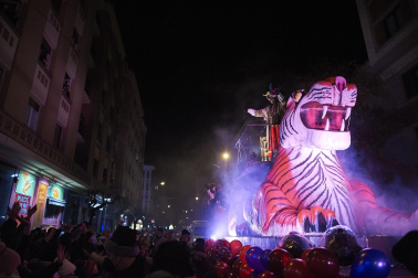 Cabalgata de los Reyes Magos 2022 en Pamplona