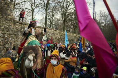 Cabalgata de los Reyes Magos 2022 en Pamplona