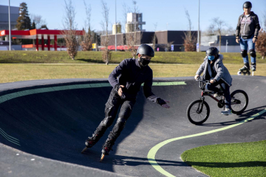 La pista de Pumptrack de la Rochapea