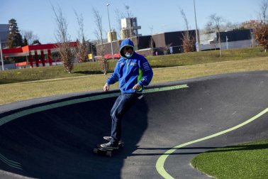 La pista de Pumptrack de la Rochapea