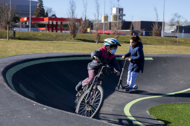 La pista de Pumptrack de la Rochapea