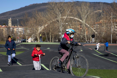 La pista de Pumptrack de la Rochapea