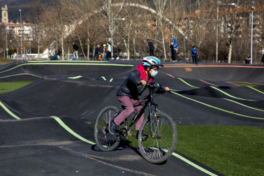 La pista de Pumptrack de la Rochapea