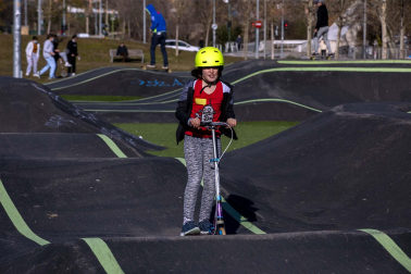 La pista de Pumptrack de la Rochapea