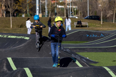 La pista de Pumptrack de la Rochapea