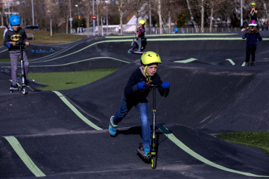 La pista de Pumptrack de la Rochapea