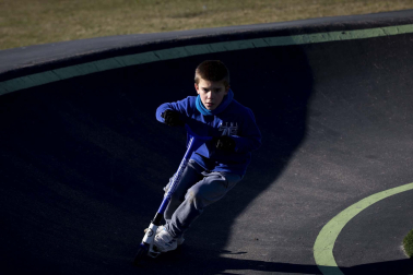 La pista de Pumptrack de la Rochapea