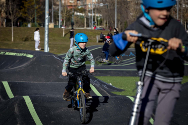 La pista de Pumptrack de la Rochapea