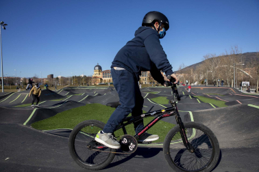 La pista de Pumptrack de la Rochapea