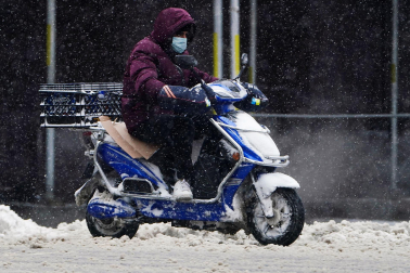 'Nor'easter' cubrió de blanco la costa este de EE UU