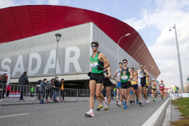 Fotos de los campeonatos de marcha, en Pamplona.