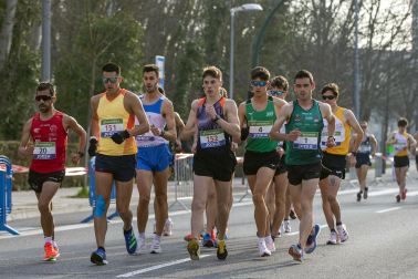 Fotos de los campeonatos de marcha, en Pamplona.