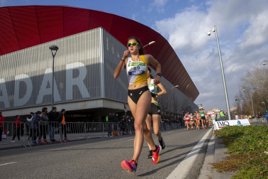Fotos de los campeonatos de marcha, en Pamplona.