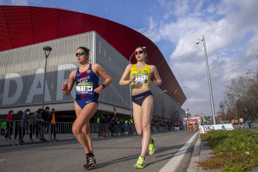 Fotos de los campeonatos de marcha, en Pamplona.