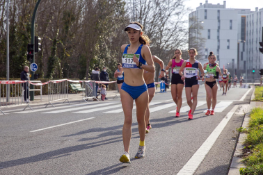 Fotos de los campeonatos de marcha, en Pamplona.