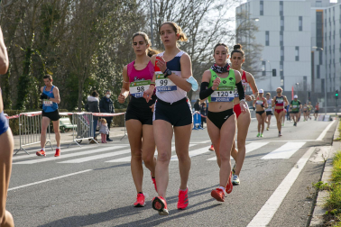 Fotos de los campeonatos de marcha, en Pamplona.