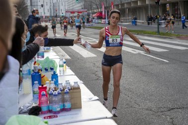 Fotos de los campeonatos de marcha, en Pamplona.