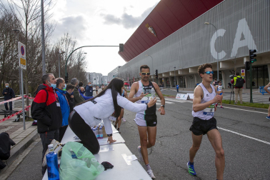 Fotos de los campeonatos de marcha, en Pamplona.