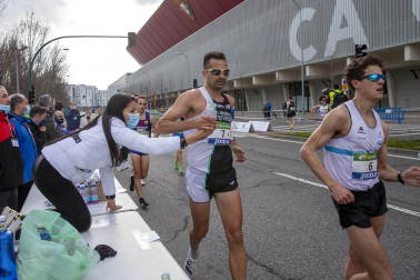 Fotos de los campeonatos de marcha, en Pamplona.