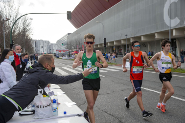 Fotos de los campeonatos de marcha, en Pamplona.