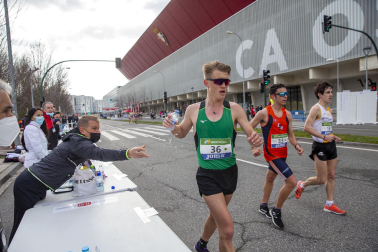 Fotos de los campeonatos de marcha, en Pamplona.