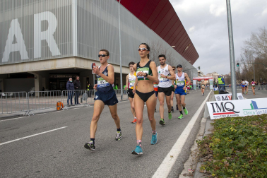 Fotos de los campeonatos de marcha, en Pamplona.