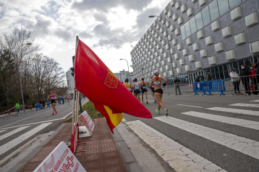 Fotos de los campeonatos de marcha, en Pamplona.