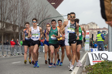 Fotos de los campeonatos de marcha, en Pamplona.