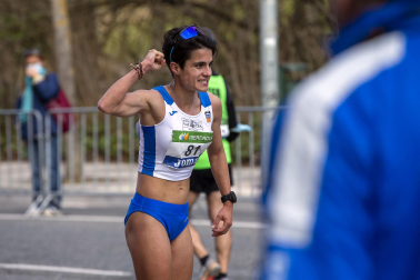 Fotos de los campeonatos de marcha, en Pamplona.