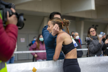 Fotos de los campeonatos de marcha, en Pamplona.