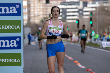 Fotos de los campeonatos de marcha, en Pamplona.