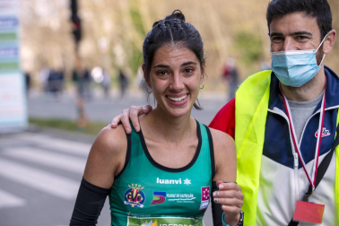 Fotos de los campeonatos de marcha, en Pamplona.