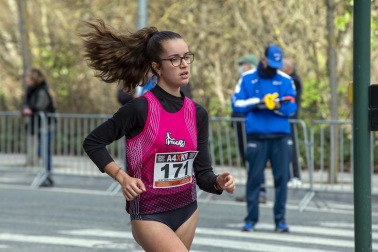 Fotos de los campeonatos de marcha, en Pamplona.