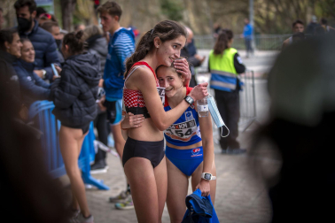 Fotos de los campeonatos de marcha, en Pamplona.