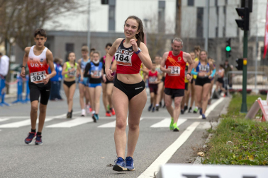 Fotos de los campeonatos de marcha, en Pamplona.