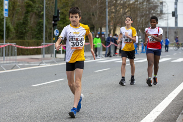 Fotos de los campeonatos de marcha, en Pamplona.