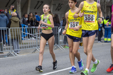 Fotos de los campeonatos de marcha, en Pamplona.