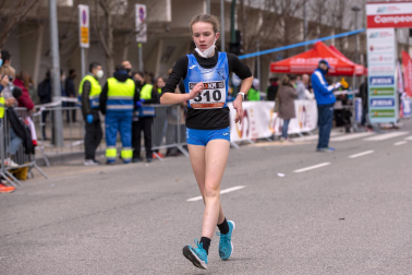Fotos de los campeonatos de marcha, en Pamplona.