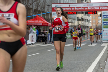 Fotos de los campeonatos de marcha, en Pamplona.