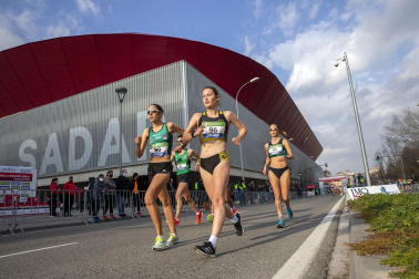 Fotos de los campeonatos de marcha, en Pamplona.