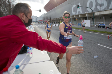 Fotos de los campeonatos de marcha, en Pamplona.
