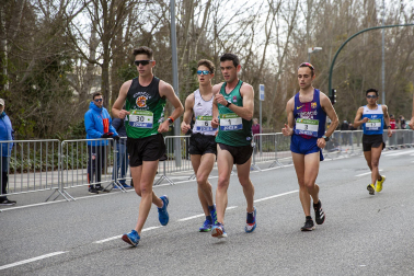Fotos de los campeonatos de marcha, en Pamplona.